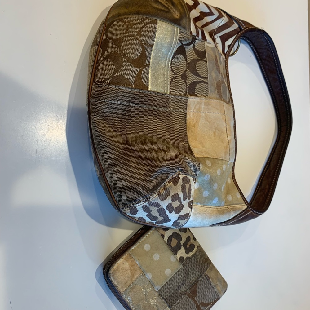 Coach Bag with Matching Wallet